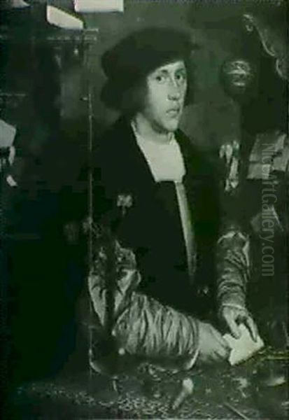 Portrait Of A Man In An Interior - view 1