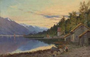 Fjordparti Fra Hardanger
