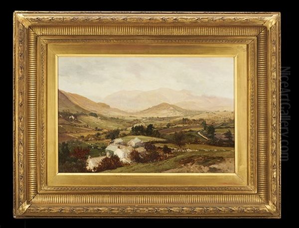 Mountain Village Scene - view 1