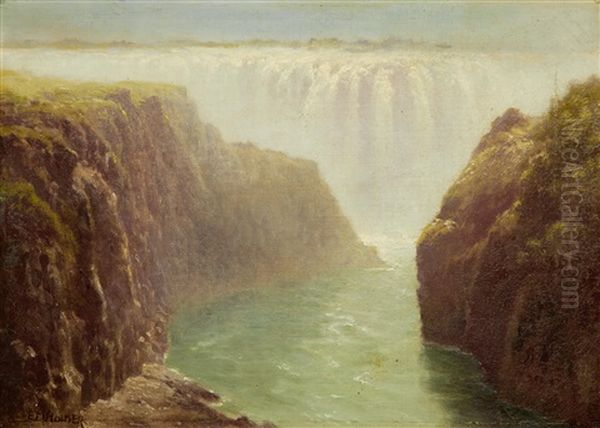 The Boiling Pot, Victoria Falls - view 1