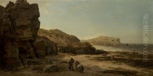 Beach Landscape by Edward Henry Holder