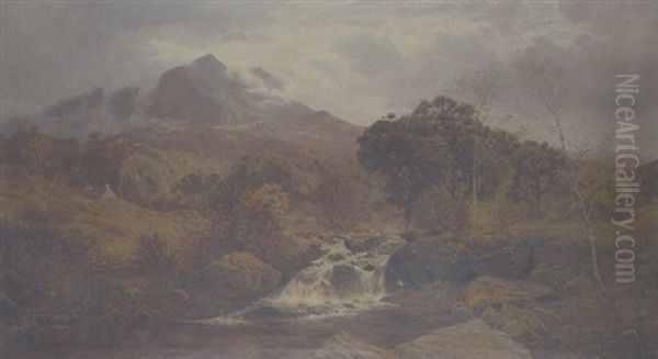 A Highland River Landscape - view 1