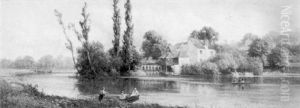 Ifley Mill On The Thames by Edward Henry Holder