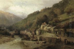 Lynmouth, Devon by Edward Henry Holder