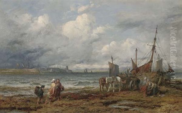 Loch Fyne, Herring Boats At Ardrosson - view 1