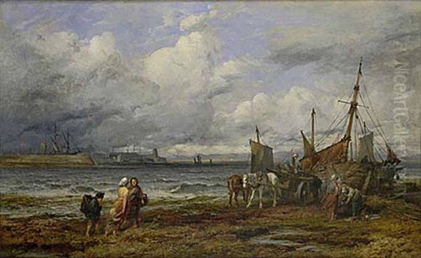 Loch Eyne Herring Boats At Ardrossan - view 1