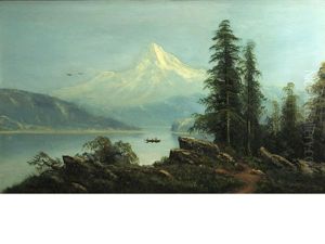 Mt. Shasta by Ransom Gillet Holdredge