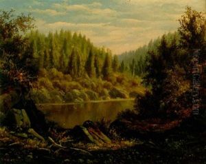Scene On The Van Dusen River, Humboldt County Scene On The Van Dusen River, Humboldt County