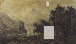A Sioux Indian Camp