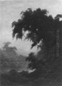 South American Landscape by Ransom Gillet Holdredge