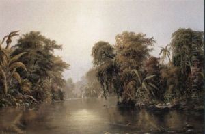 In The Tropics by Ransom Gillet Holdredge