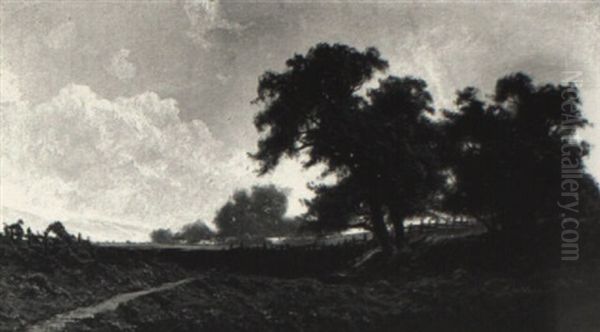 View To A Pasture - view 1
