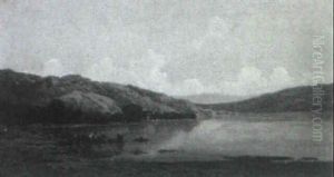Landscape With Cattle And A Town By A Lake Landscape With Cattle And A Town By A Lake