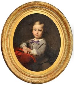 Portrait D'un Jeune Dessinateur
