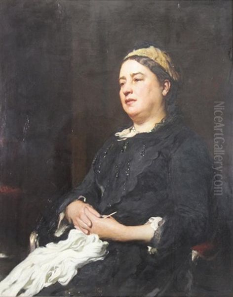 Portrait Of A Seated Woman - view 1