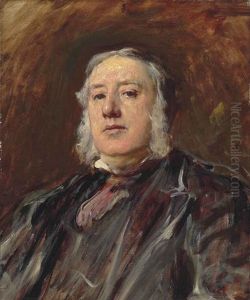 Portrait Of Sir William Agnew, 1st Bt. (1825-1910) by Frank Holl