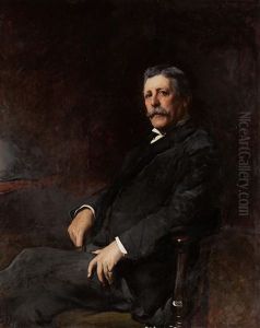 Portrait Of Robert R. Symon, Three-quarter Length, Seated