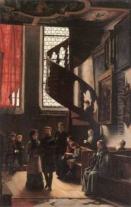 Sunday Morning by Frank Holl