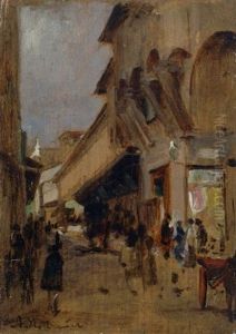 Ponte Vecchio by Alphons Hollaender