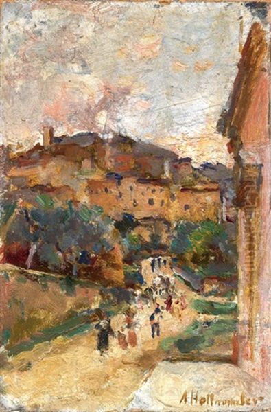 Paese Con Figure - view 1