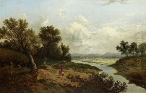 Figures By A Stream (+ Another; 2 Works) by John Holland Jr.