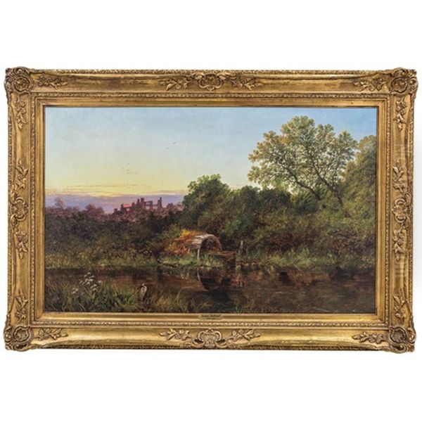 Paisaje Del Rio Al Atardecer - view 1
