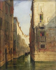 Canal Scene, Venice by James Holland