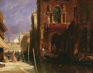 Looking Towards The Grand Canal, Venice Looking Towards The Grand Canal, Venice