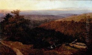 Hebden Valley From White Hill Nook by James Holland