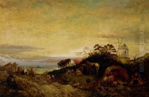The Gypsy Encampment by James Holland