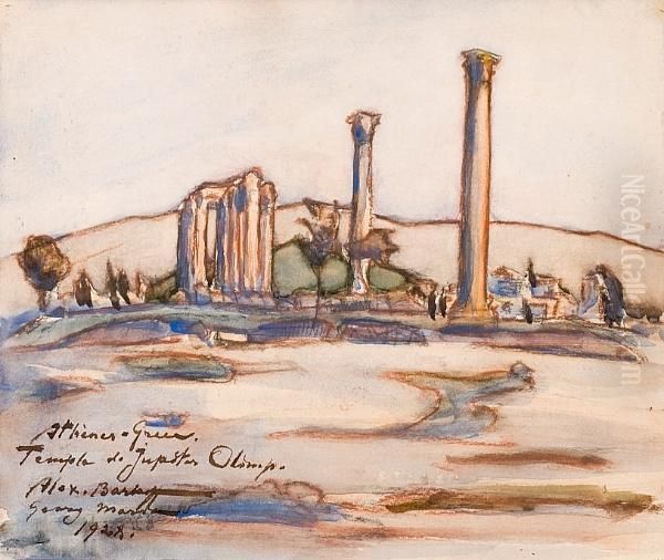The Temple Of Olympeus Zeus - view 1