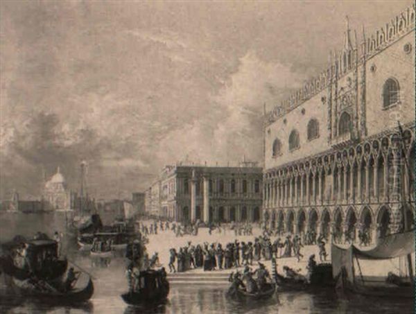 The Doge's Palace And Santa Maria Della Salute - view 1