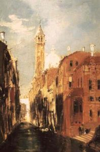 San Giorgio De'greci From A Canal, Venice San Giorgio De'greci From A Canal, Venice