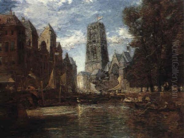 The Tower Of St. Lawrence, Rotterdam - view 1