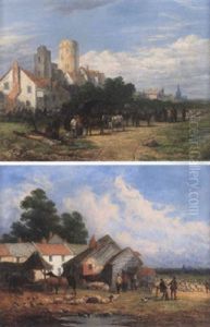 In The Farmyard by John Holland