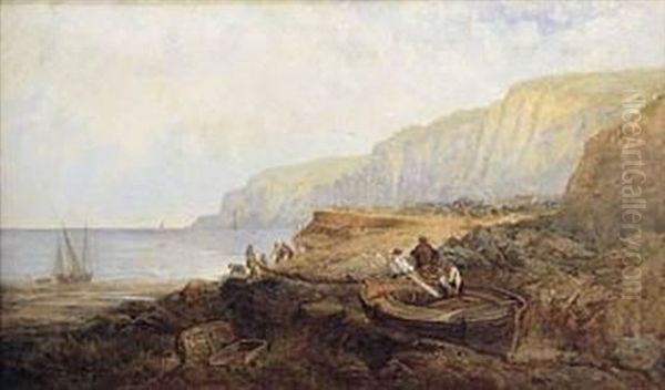 The Yorkshire Coast Near Scarborough - view 1