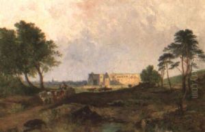 Llamphey Palace, Pembrokeshire by John Holland