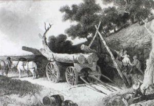The Logging Team by John Holland