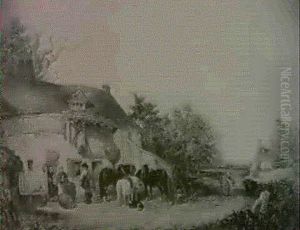 Wayfarers By An Inn