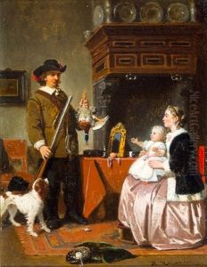 Terug Van De Jacht by Hendrik Hollander