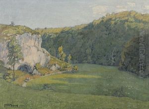 Albtal Bei Veringenstadt by Felix Hollenberg