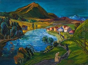 Inn Landscape by Stephanie Hollenstein