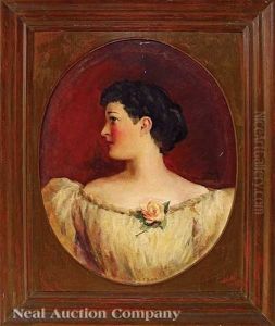 Portrait Of Isabel by William Robert Hollingsworth