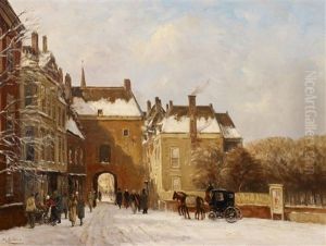 Wintertag In Amsterdam by Charles Hollman