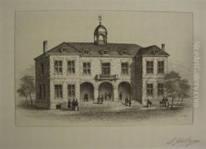 Union Square And Broadway (+ 18 Others; 19 Works) by Samuel Hollyer