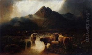 Squir-na-gillean, Isle Of Skye, Scotland by William Perring Hollyer