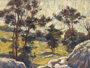 Landscape by Carl Otto Holm