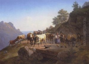 Hyrdepar Med Deres Koer by Christian Frederik Holm