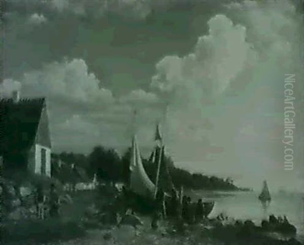 Sommerdag Ved Et Fiskerleje - view 1