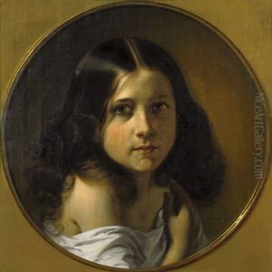 Bildnis Eines Italienischen Madchens by Just Jean Christian Holm